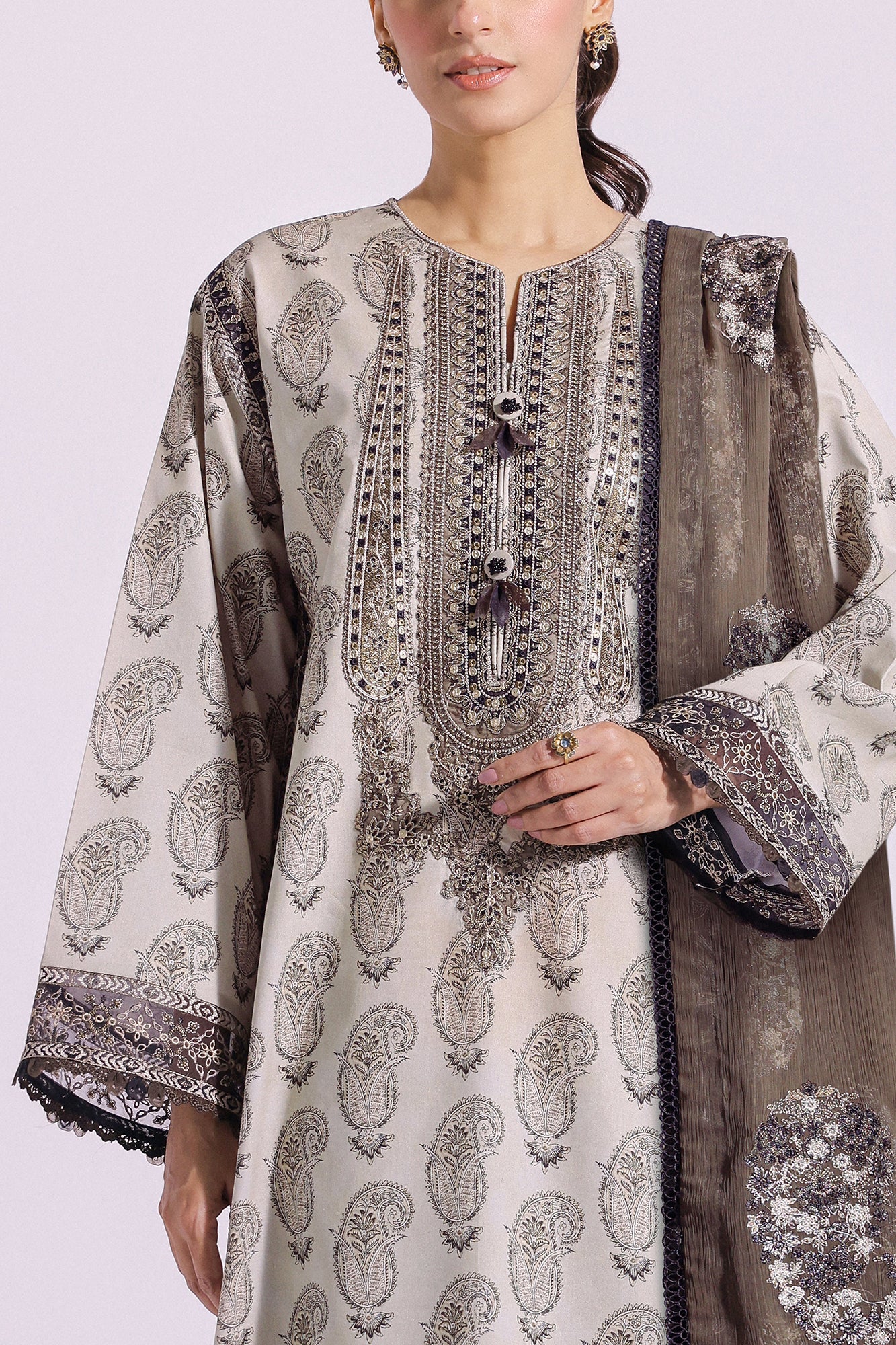 Ethnic | Rozana Collection SS 24 | E0411/203/110 - Official Ethnic stockist in UK - Sakeena London