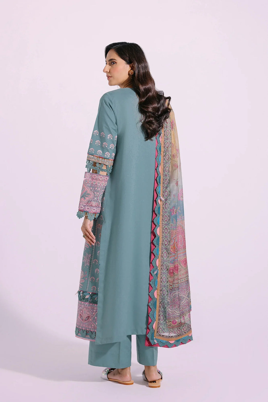 Ethnic | Rozana Collection SS 24 | E0406/203/718 - Official Ethnic stockist in UK - Sakeena London