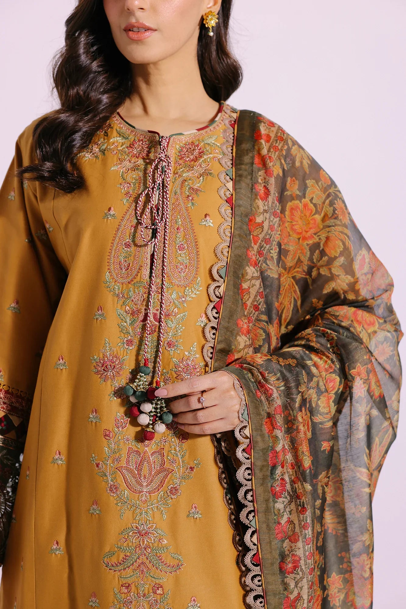 Ethnic | Rozana Collection SS 24 | E0407/203/219 - Official Ethnic stockist in UK - Sakeena London