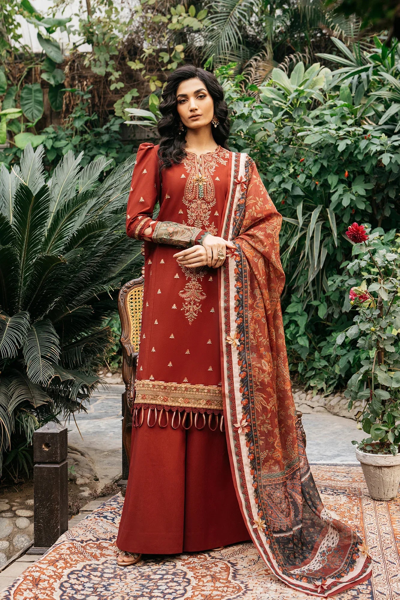 Ethnic | Rozana Collection SS 24 | E0407/203/416 - Official Ethnic stockist in UK - Sakeena London