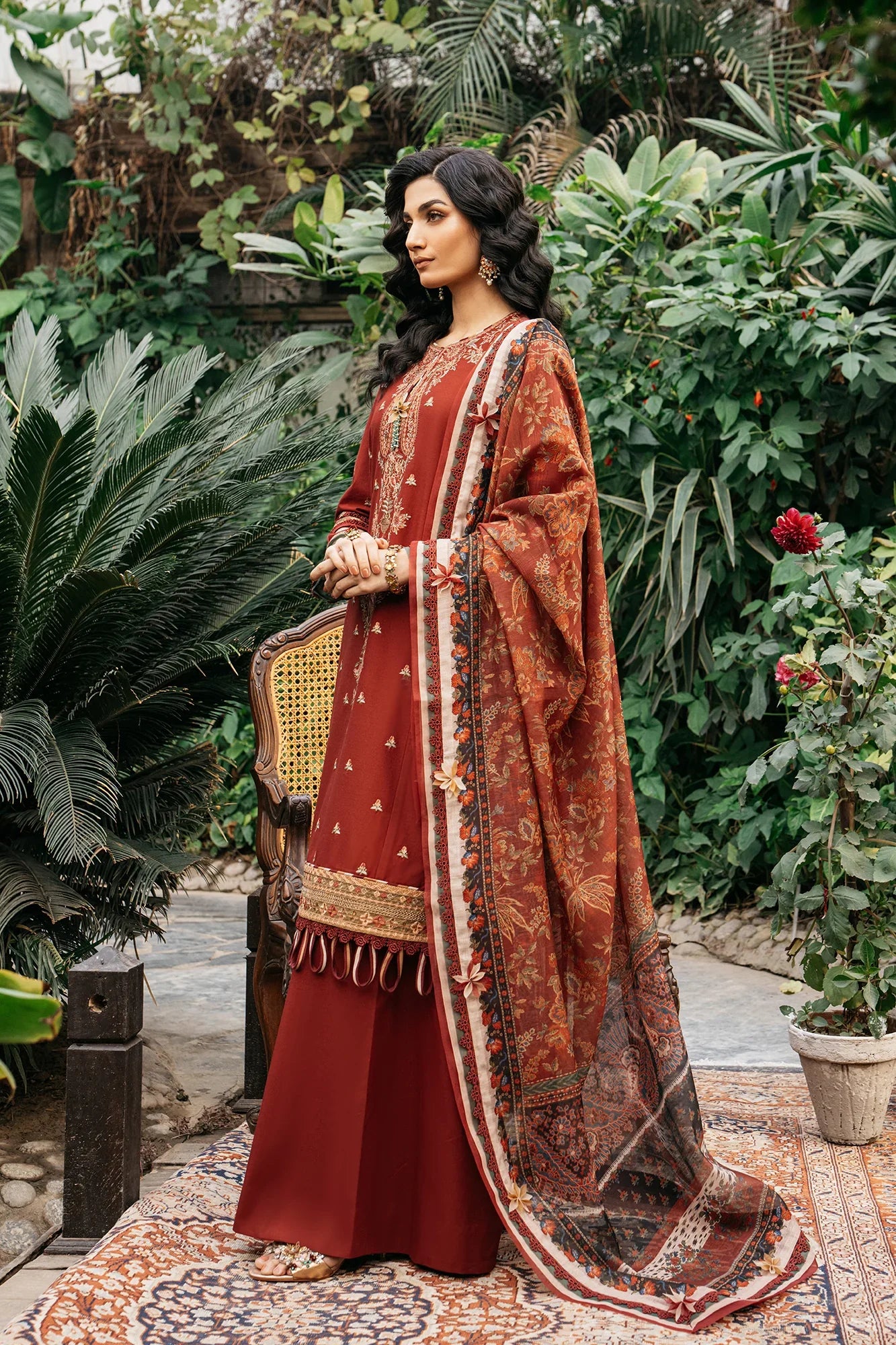 Ethnic | Rozana Collection SS 24 | E0407/203/416 - Official Ethnic stockist in UK - Sakeena London