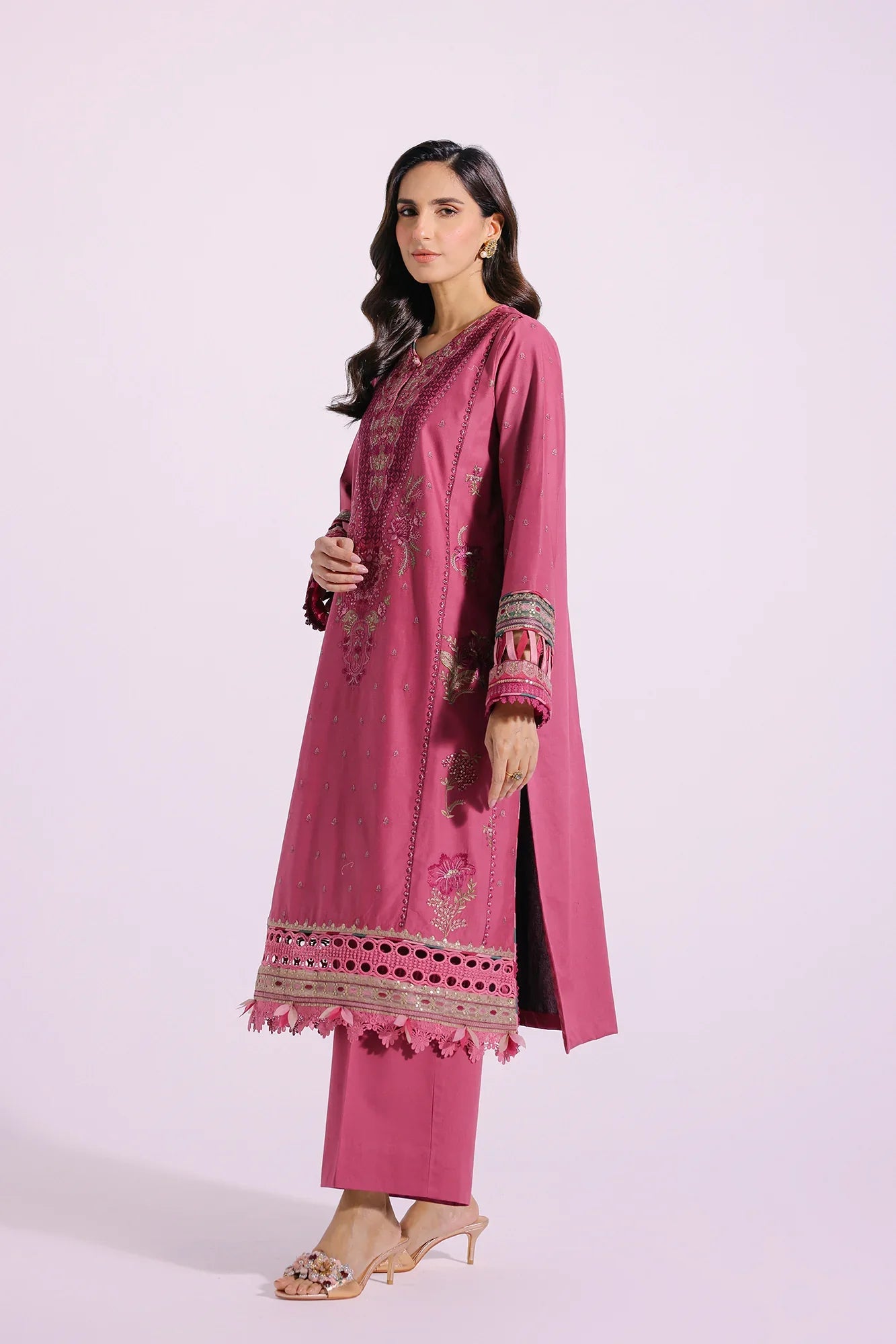 Ethnic | Rozana Collection SS 24 | E0409/203/409 - Official Ethnic stockist in UK - Sakeena London