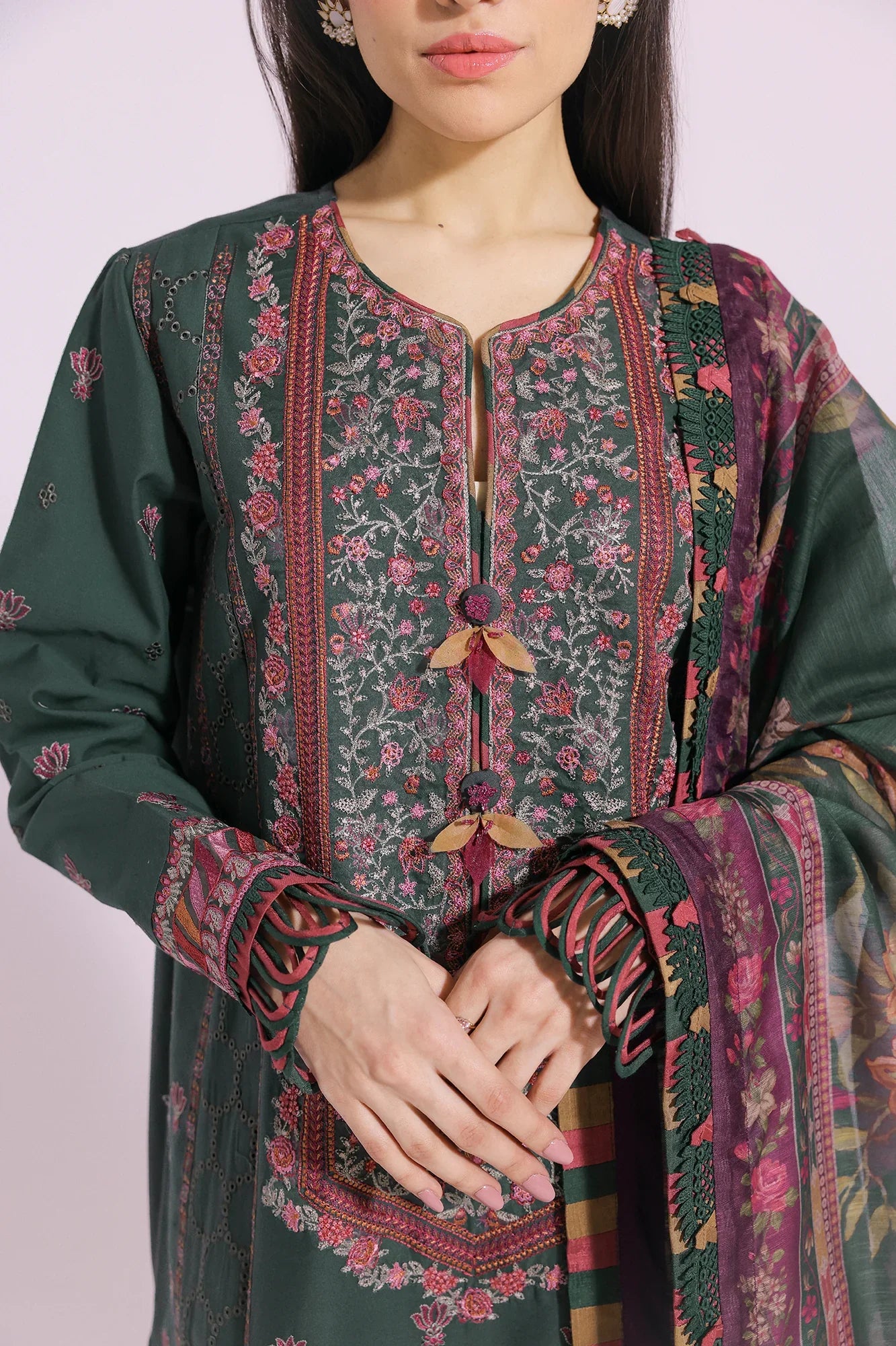 Ethnic | Rozana Collection SS 24 | E0410/203/707 - Official Ethnic stockist in UK - Sakeena London
