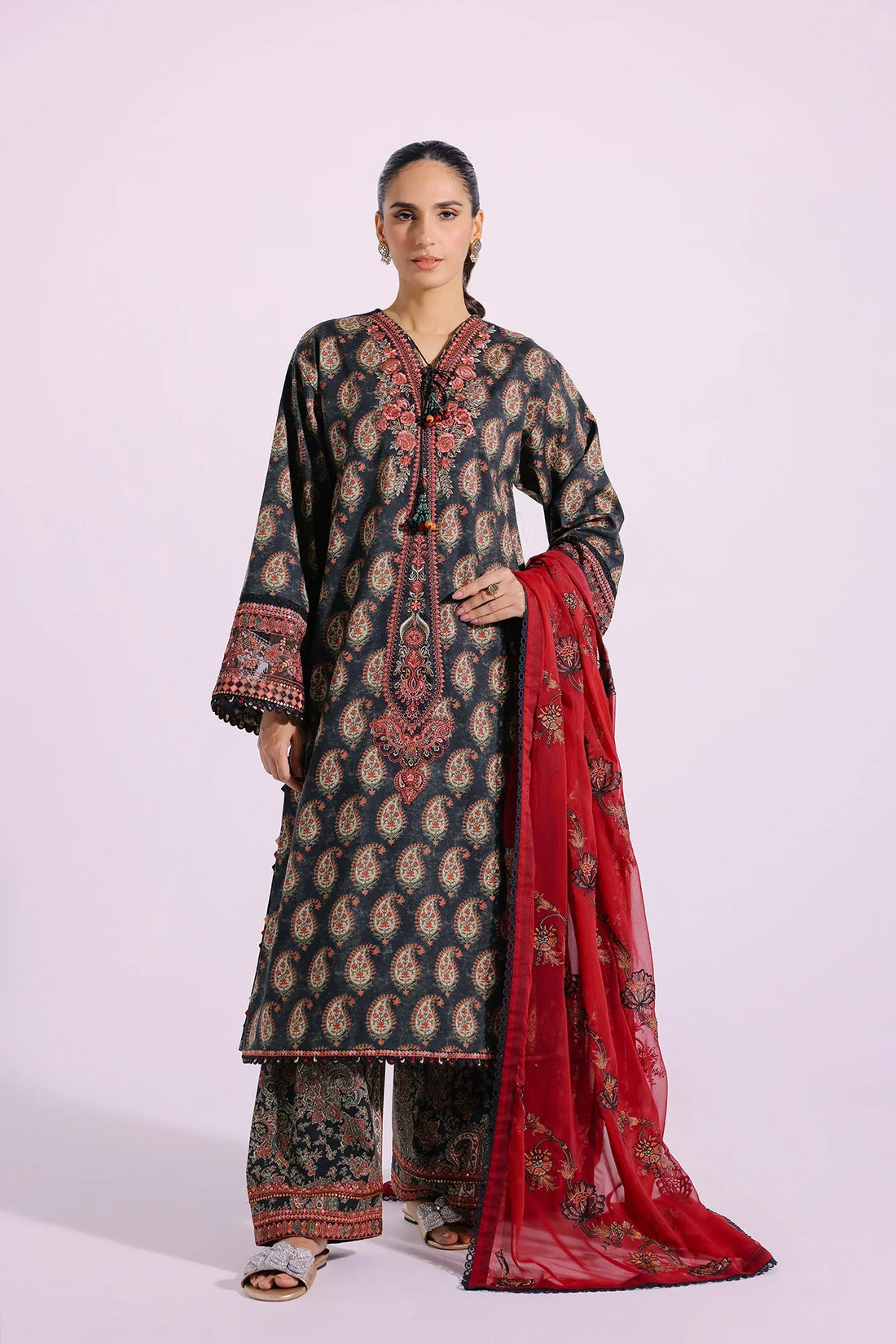 Ethnic | Rozana Collection SS 24 | E0414/203/116 - Official Ethnic stockist in UK - Sakeena London