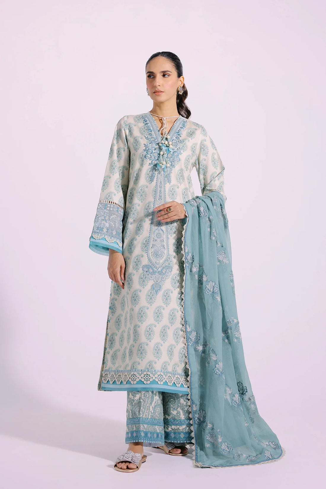 Ethnic | Rozana Collection SS 24 | E0414/203/130 - Official Ethnic stockist in UK - Sakeena London
