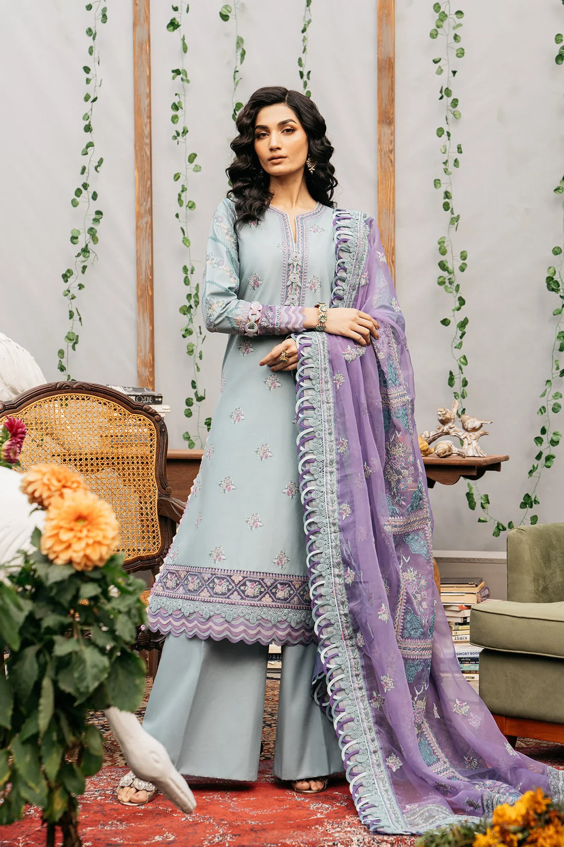 Ethnic | Rozana Collection SS 24 | E0415/203/716 - Official Ethnic stockist in UK - Sakeena London