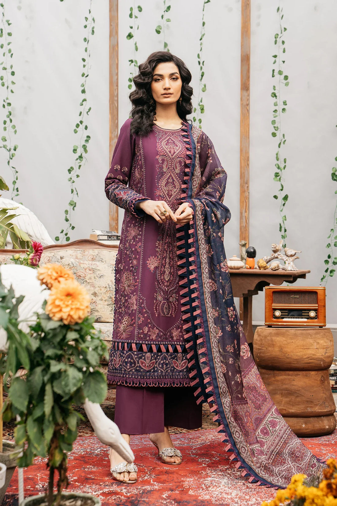 Ethnic | Rozana Collection SS 24 | E0406/203/520 - Official Ethnic stockist in UK - Sakeena London