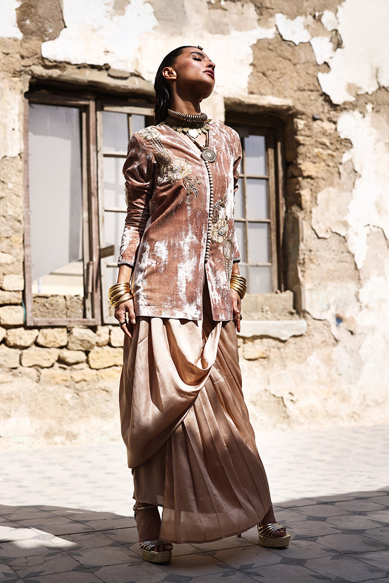 Wardha Saleem | Pure Velvet 25 | Nuha - Official Wardha Saleem stockist in UK - Sakeena London