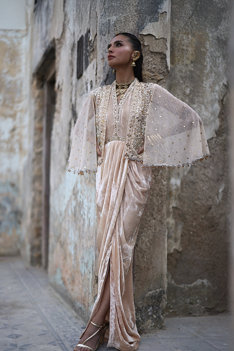 Wardha Saleem | Pure Velvet 25 | Sira - Official Wardha Saleem stockist in UK - Sakeena London