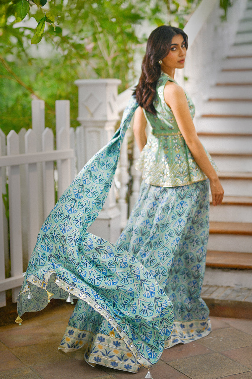 Sania Maskatiya | Fall Festive Glimmer | Ekara - Official Sania Maskatiya stockist in UK - Sakeena London