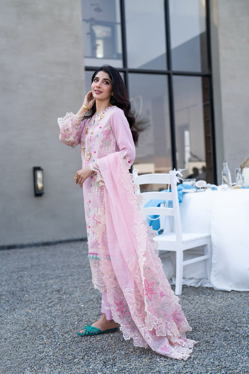 Aabyaan | Saagar Luxury Lawn 25 | RAQS (AS-02) - Official Aabyaan stockist in UK - Sakeena London