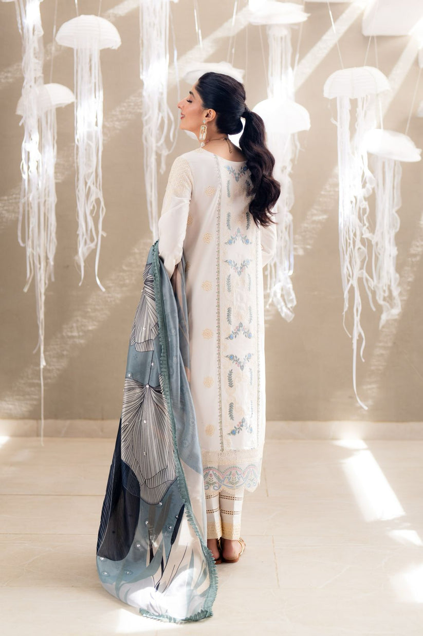 Aabyaan | Saagar Luxury Lawn 25 | ZAIRA (AS-09) - Official Aabyaan stockist in UK - Sakeena London