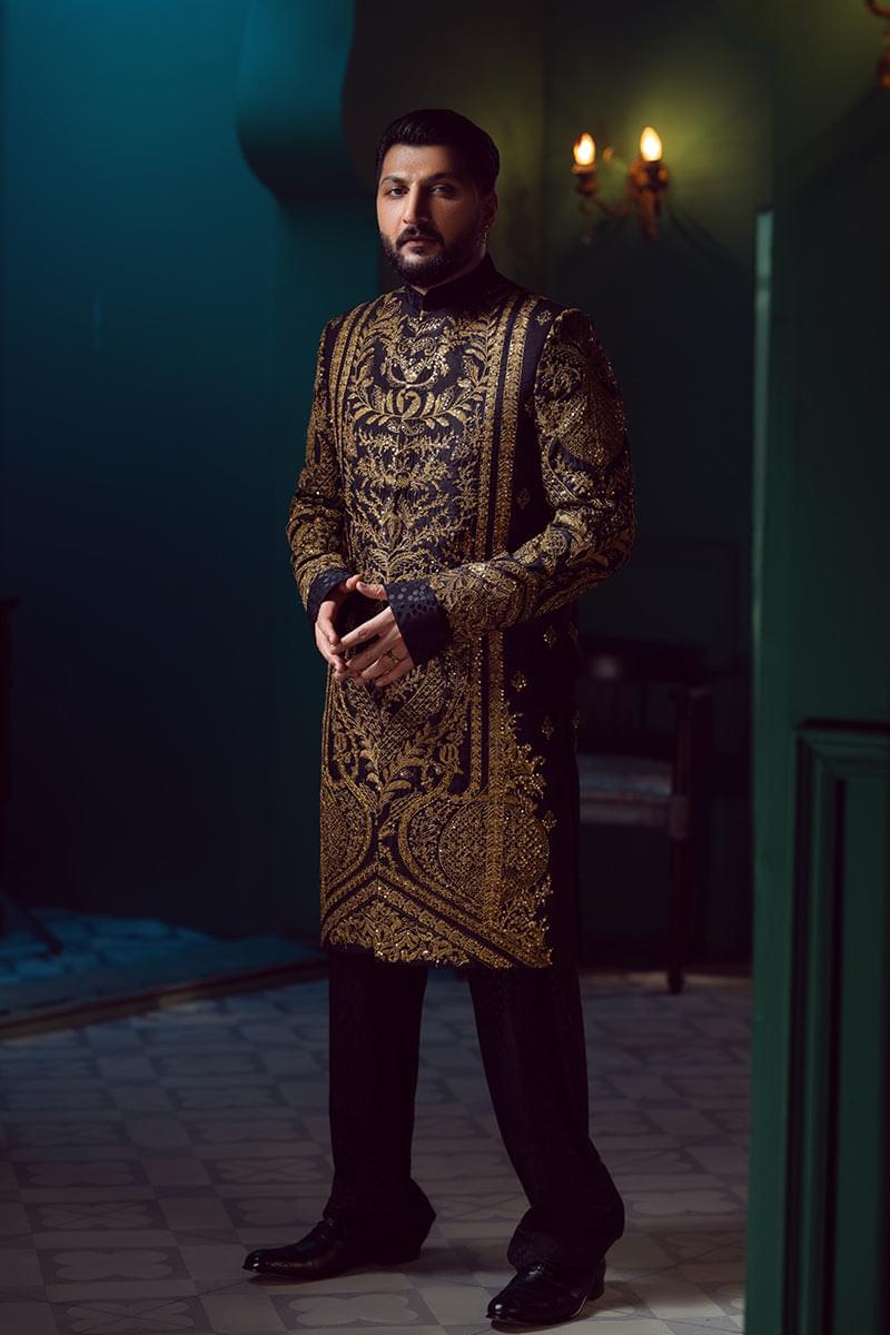 Pakistani Menswear | Fahad Hussayn | BAGHIRA - Official Sakeena London Ltd. stockist in UK - Sakeena London