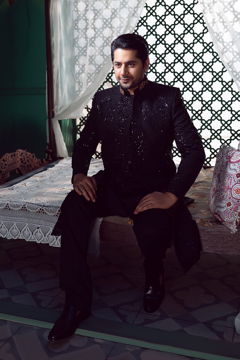 Pakistani Menswear | Fahad Hussayn | GANGJEER - Official Sakeena London Ltd. stockist in UK - Sakeena London