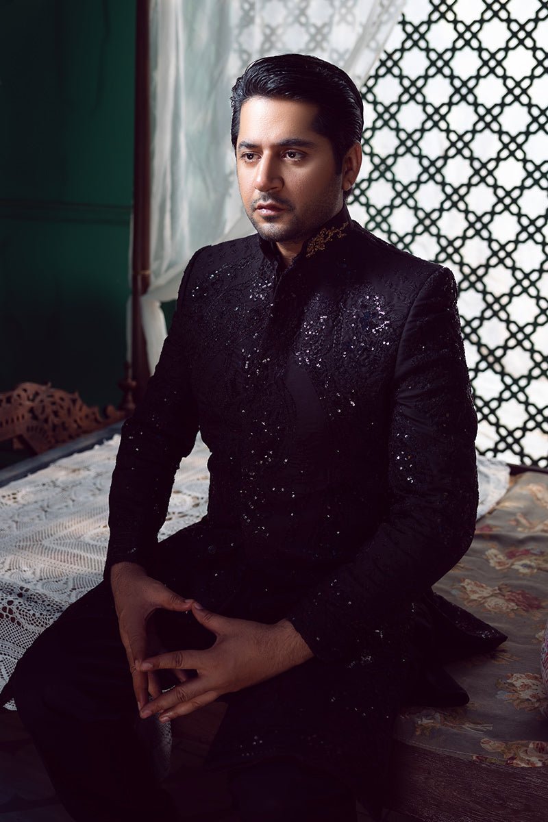 Pakistani Menswear | Fahad Hussayn | GANGJEER - Official Sakeena London Ltd. stockist in UK - Sakeena London
