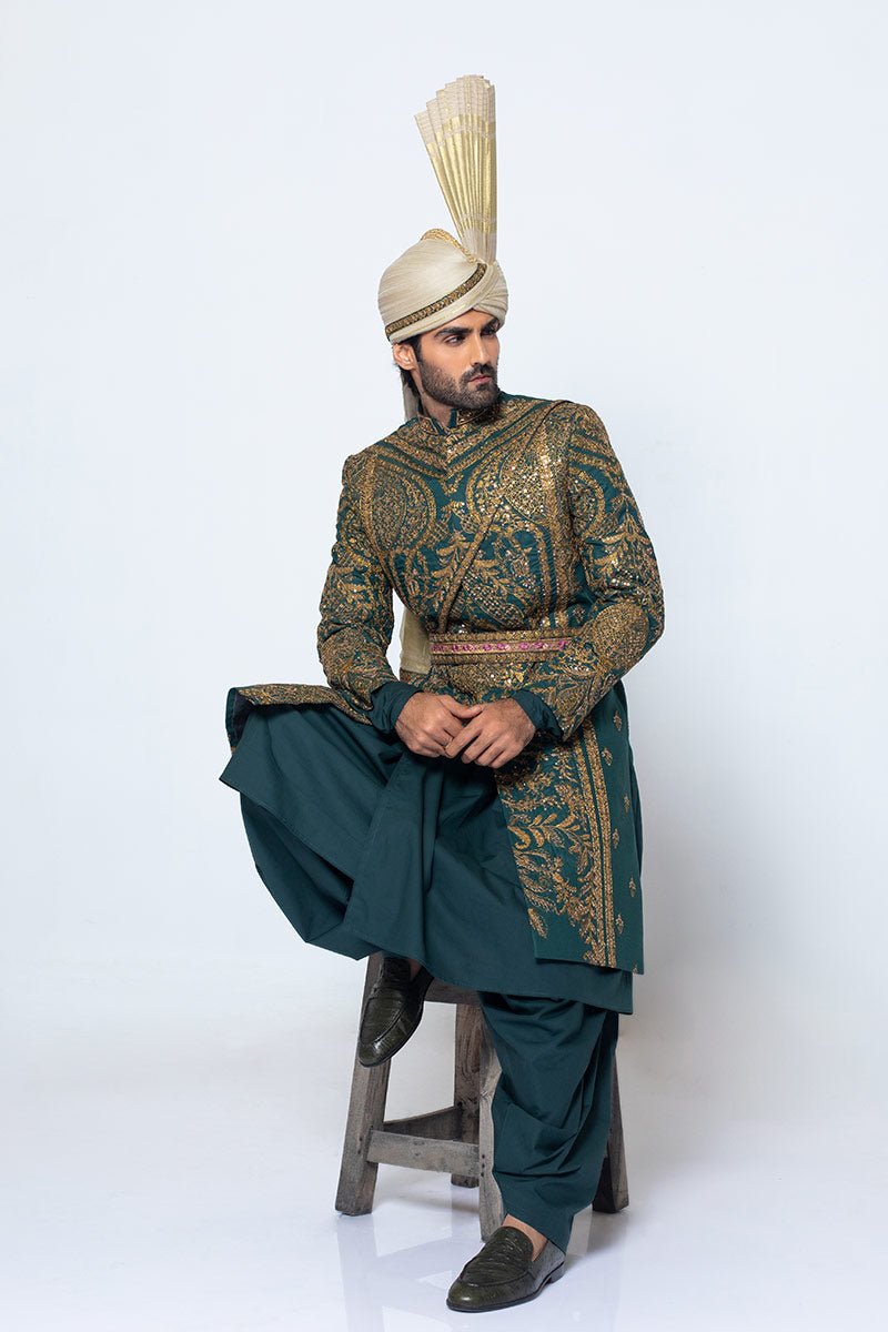 Pakistani Menswear | Fahad Hussayn | kHUSH BAKHT - Official Sakeena London Ltd. stockist in UK - Sakeena London