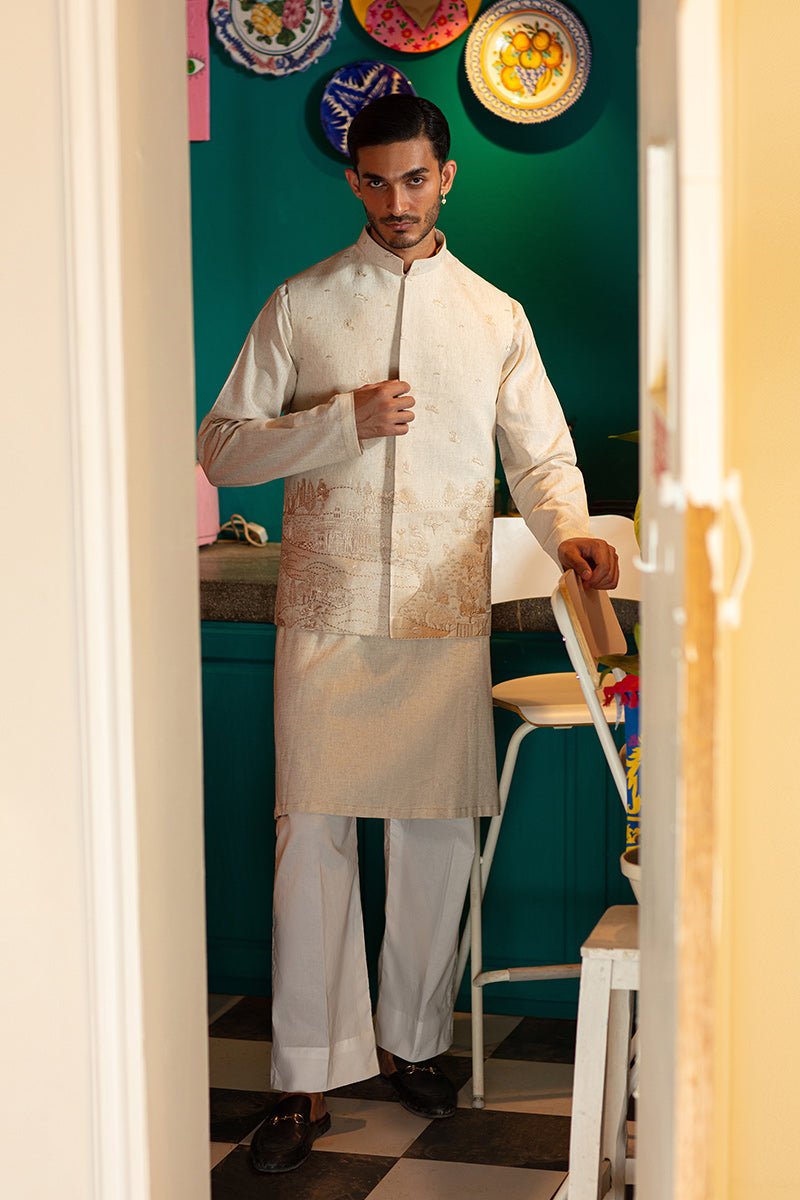 Pakistani Menswear | Fahad Hussayn | LINOPAR - Official Sakeena London Ltd. stockist in UK - Sakeena London