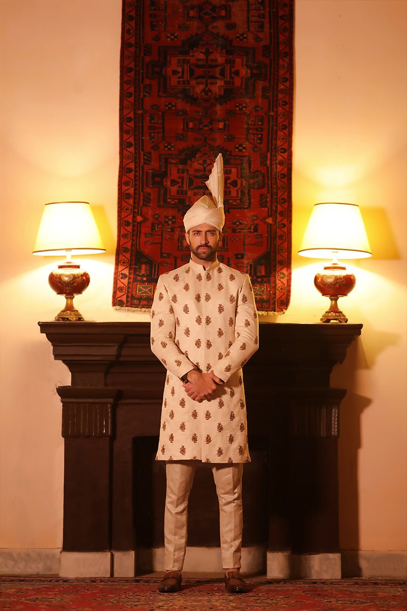 Pakistani Menswear | Fahad Hussayn | SANIAS - Official Sakeena London Ltd. stockist in UK - Sakeena London