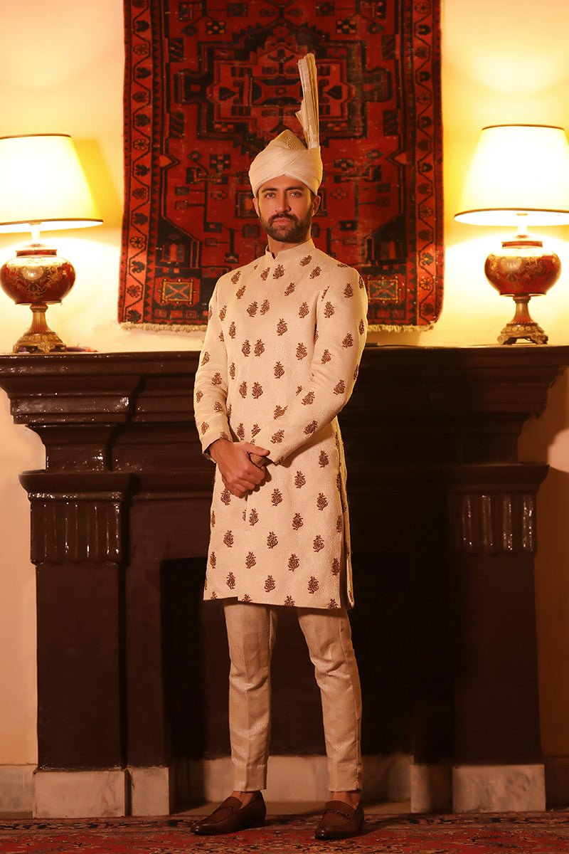 Pakistani Menswear | Fahad Hussayn | SANIAS - Official Sakeena London Ltd. stockist in UK - Sakeena London