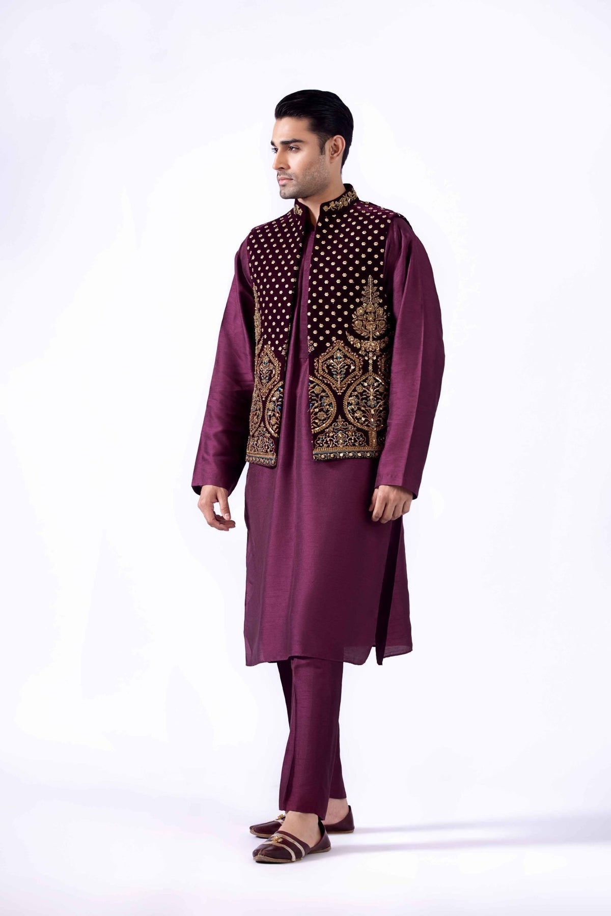 Pakistani Menswear | Fahad Hussayn | BHAMBHAL - Official Sakeena London Ltd. stockist in UK - Sakeena London