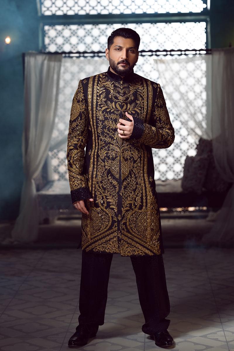 Pakistani Menswear | Fahad Hussayn | BAGHIRA - Official Sakeena London Ltd. stockist in UK - Sakeena London