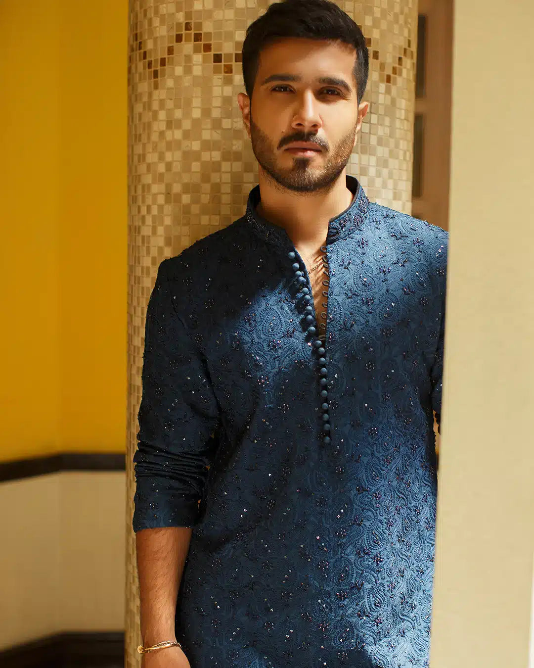 Pakistani Menswear | FSQ-Aslan - Official Sakeena London Ltd. stockist in UK - Sakeena London