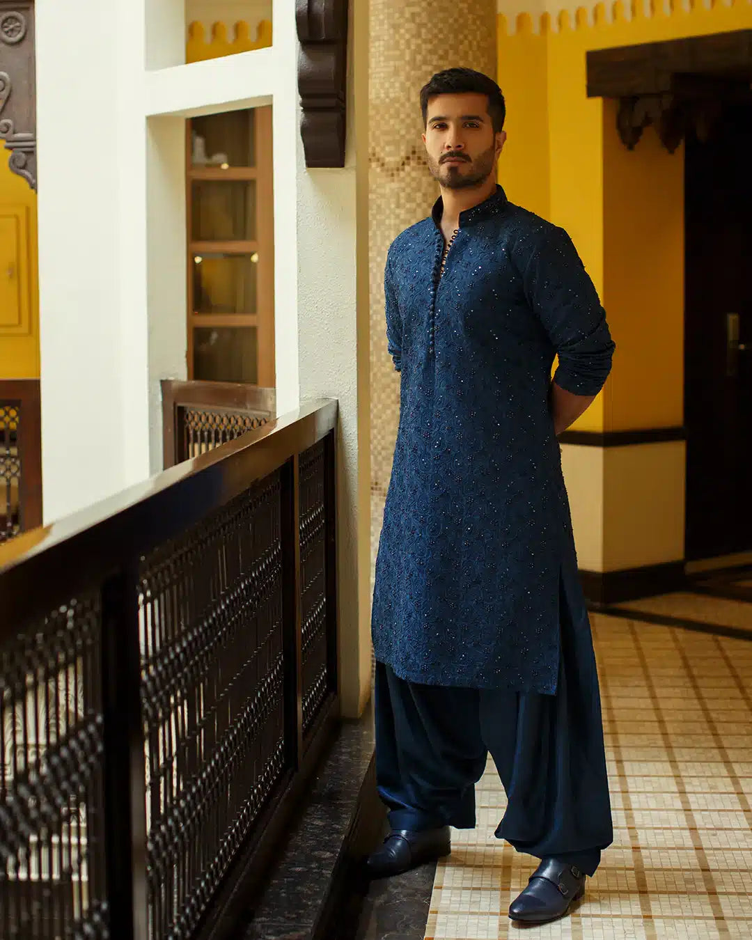 Pakistani Menswear | FSQ-Aslan - Official Sakeena London Ltd. stockist in UK - Sakeena London