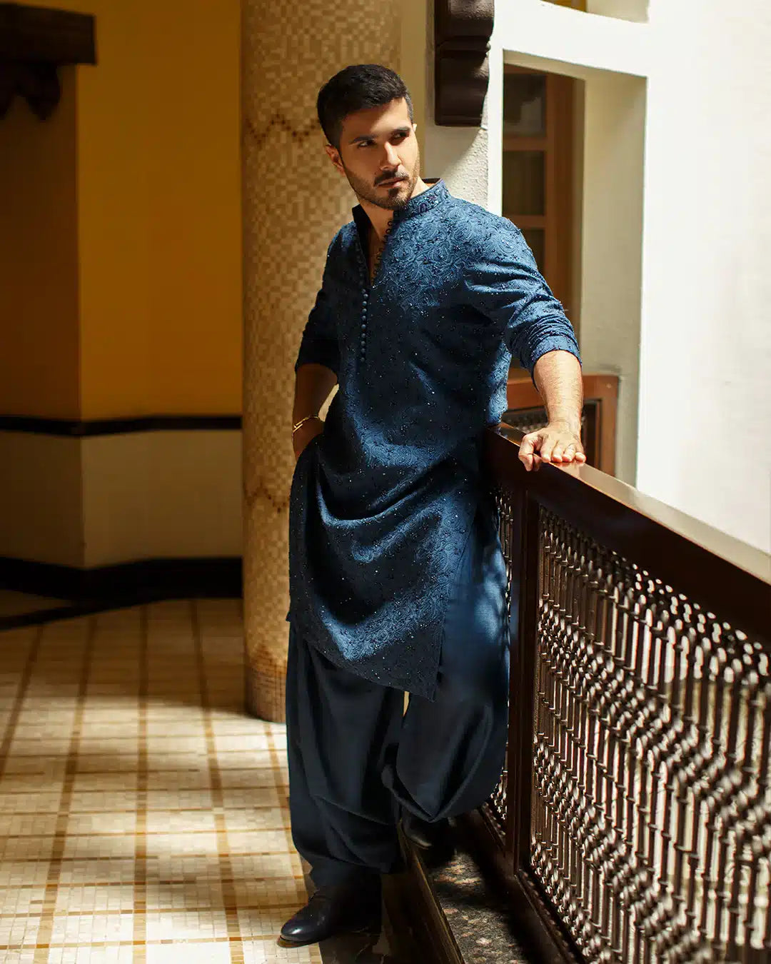 Pakistani Menswear | FSQ-Aslan - Official Sakeena London Ltd. stockist in UK - Sakeena London