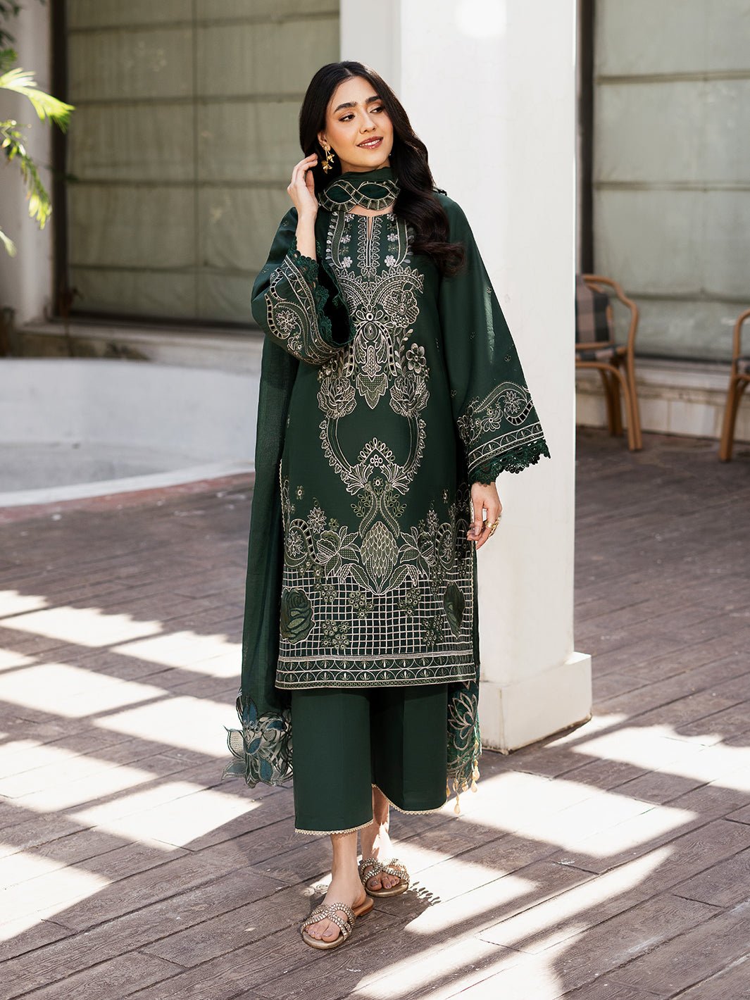 Izel | Mahveen Festive Lawn 25 | FATIN - Official Izel stockist in UK - Sakeena London