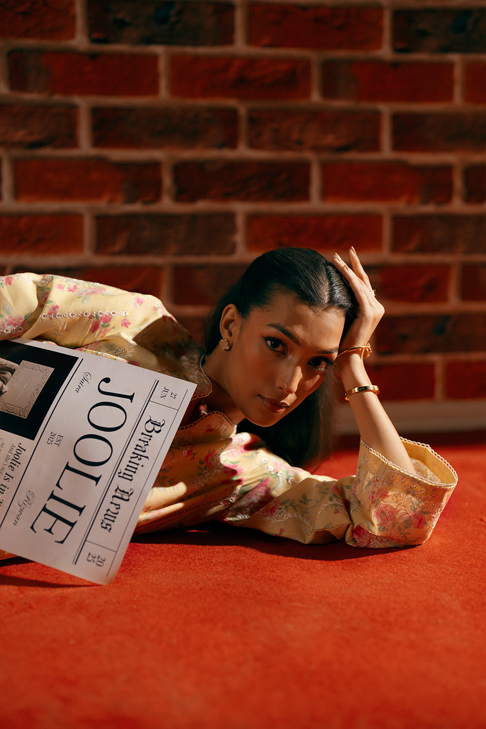 Saira Rizwan | Joolie Co ords | YELLOW-JBP25-01 - Official Saira Rizwan stockist in UK - Sakeena London