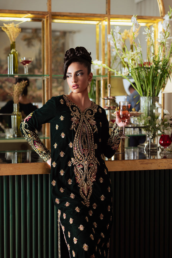 Saira Rizwan | Velvet Pret 25 | EMERA-SRVP25-10 - Official Saira Rizwan stockist in UK - Sakeena London