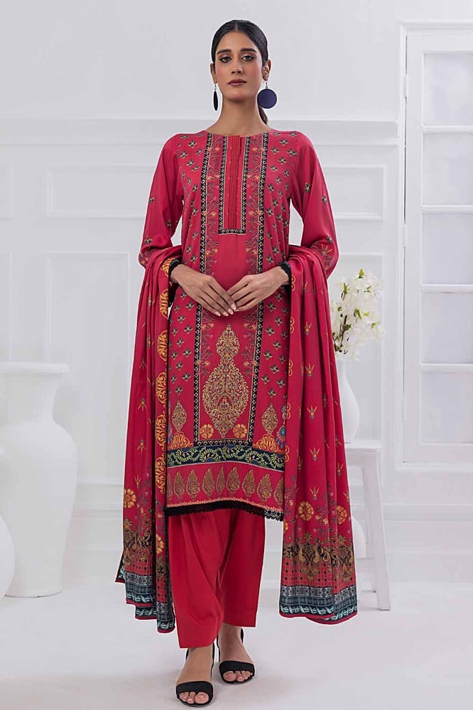 Gul Ahmed | Winter Collection 24 | Suit WNS-32179 B - Official Gul Ahmed stockist in UK - Sakeena London