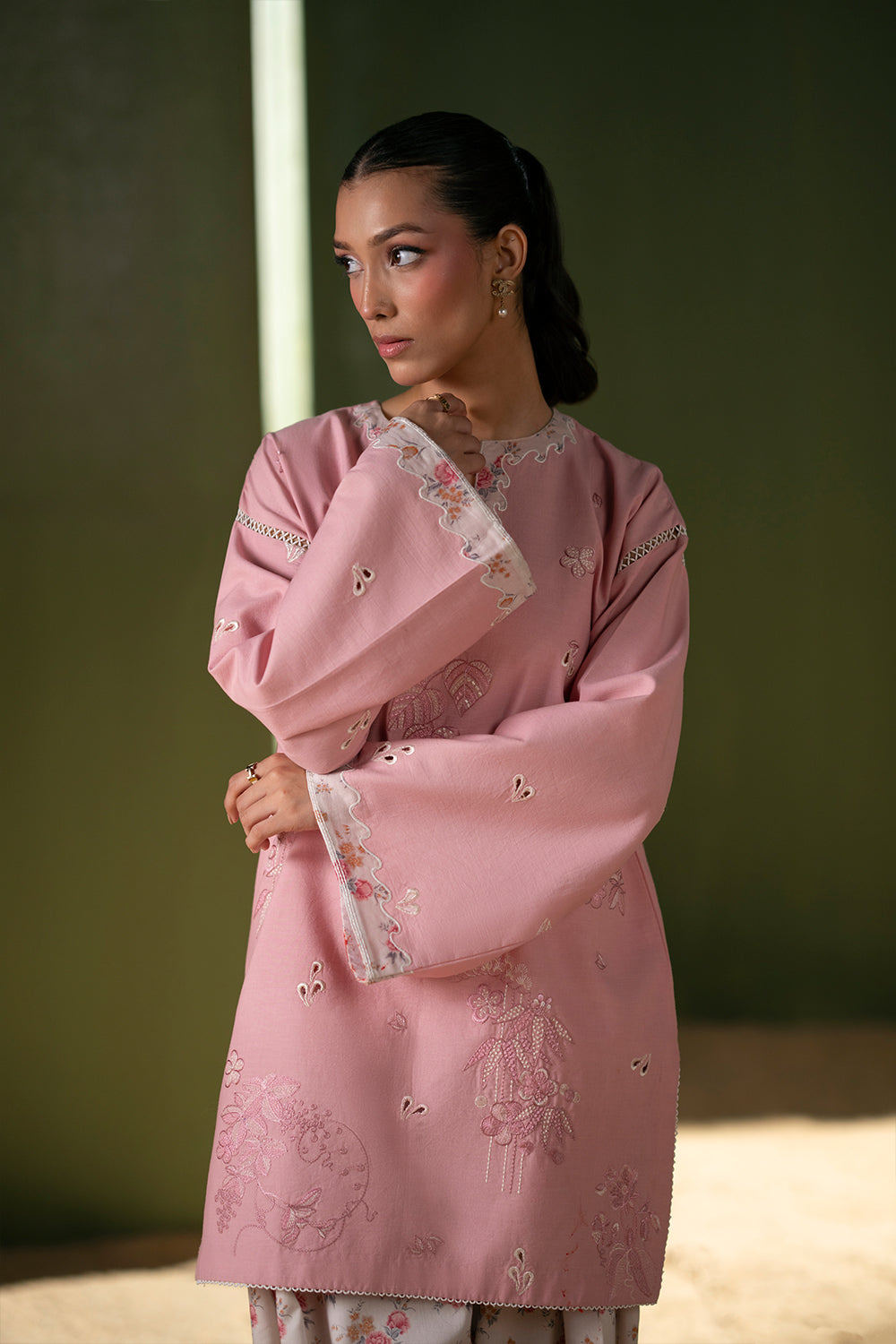 Saira Rizwan | Joolie Co ords | JOOLIE PINK - JBP25-08 - Official Saira Rizwan stockist in UK - Sakeena London