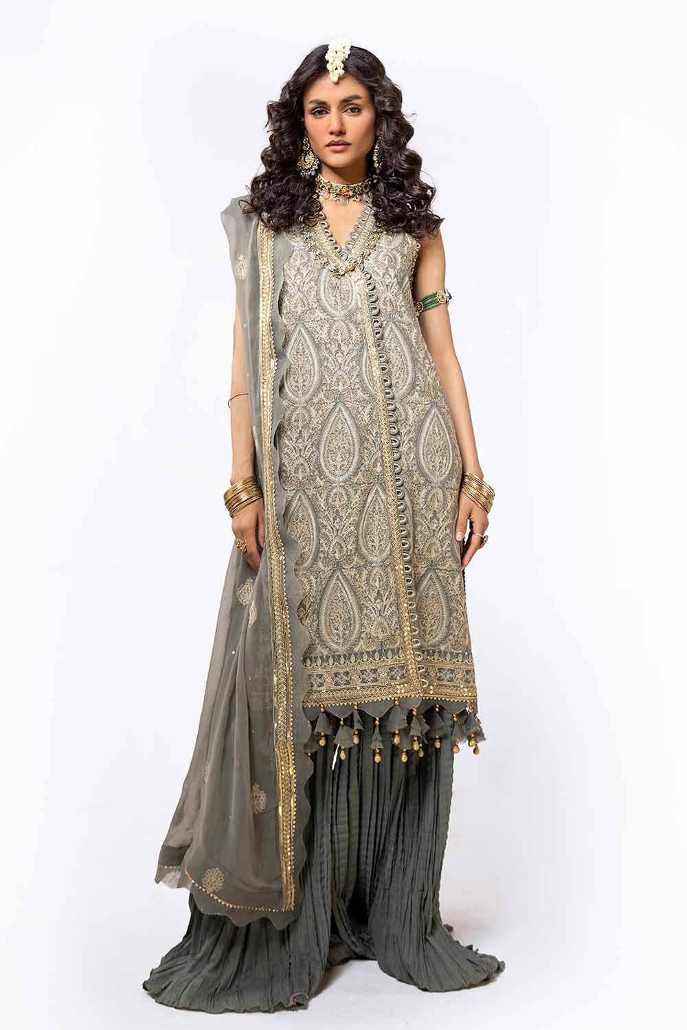 Gul Ahmed | Eid ul Adha Collection | FE-42013 - Official Gul Ahmed stockist in UK - Sakeena London