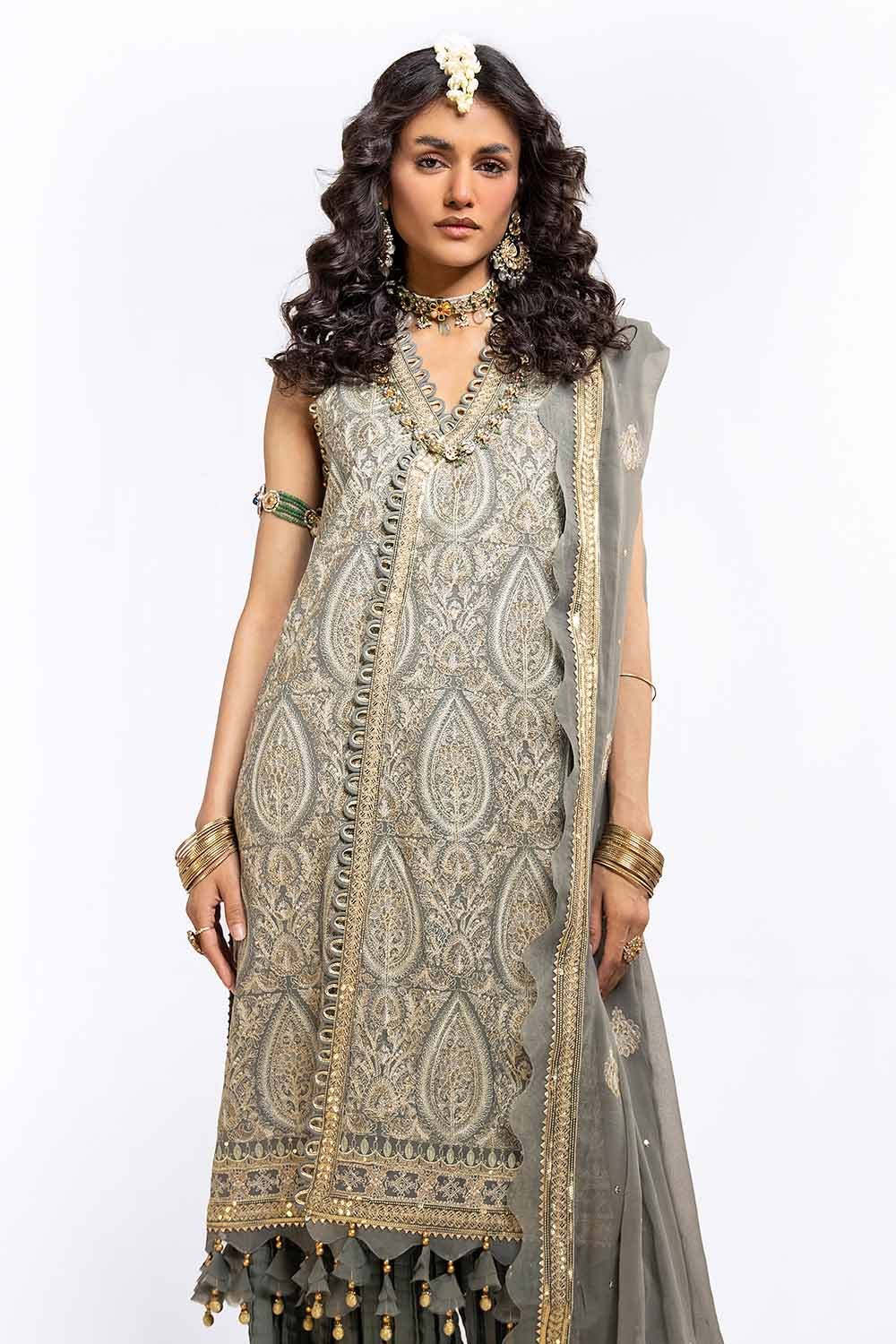 Gul Ahmed | Eid ul Adha Collection | FE-42013 - Official Gul Ahmed stockist in UK - Sakeena London