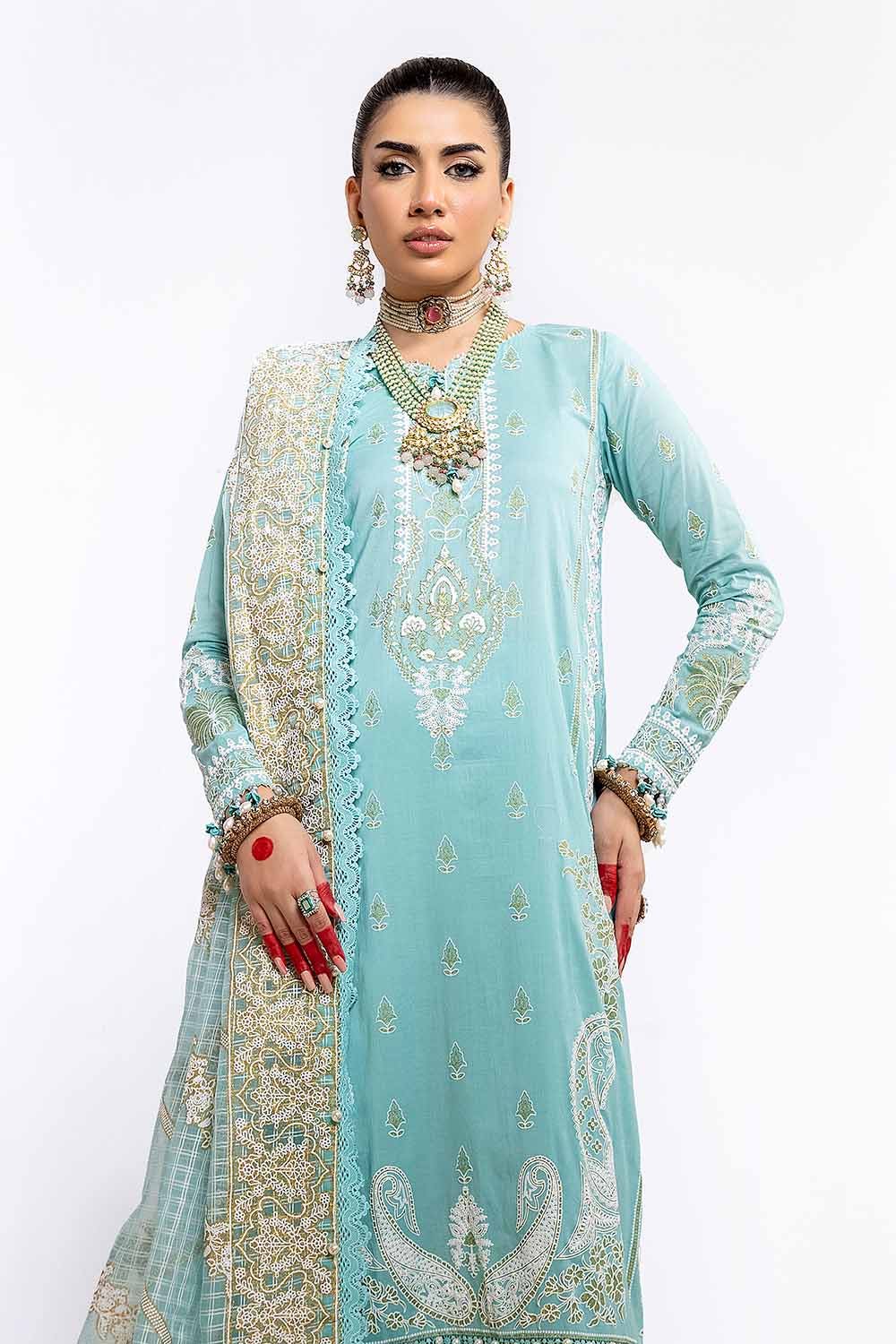 Gul Ahmed | Eid ul Adha Collection | FE-42022 - Official Gul Ahmed stockist in UK - Sakeena London