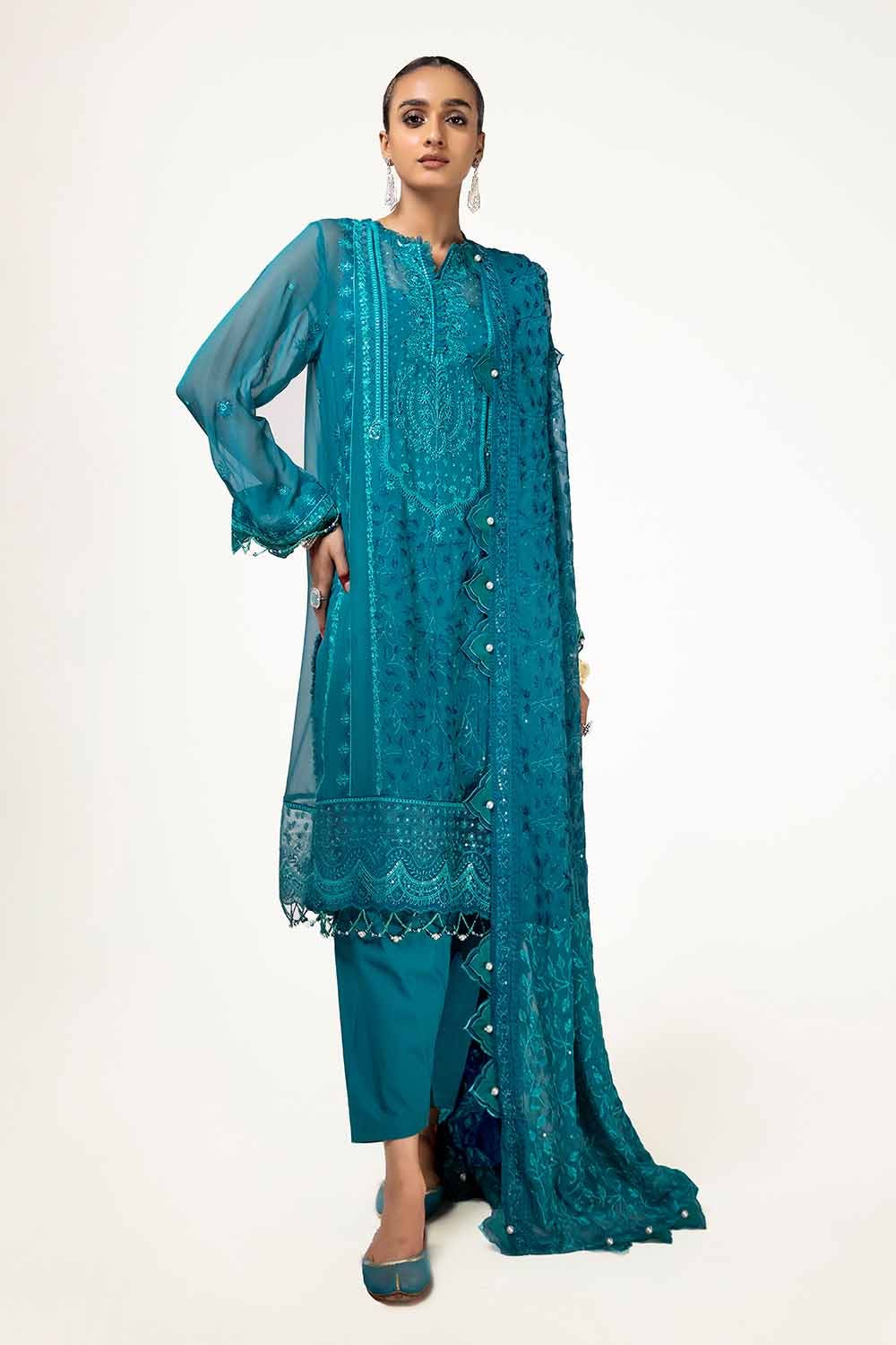 Gul Ahmed | Eid ul Adha Collection | FE-42024 - Official Gul Ahmed stockist in UK - Sakeena London