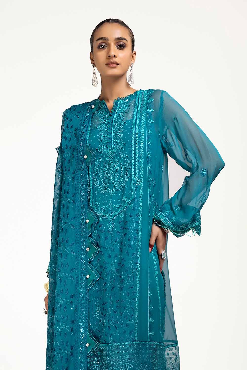 Gul Ahmed | Eid ul Adha Collection | FE-42024 - Official Gul Ahmed stockist in UK - Sakeena London