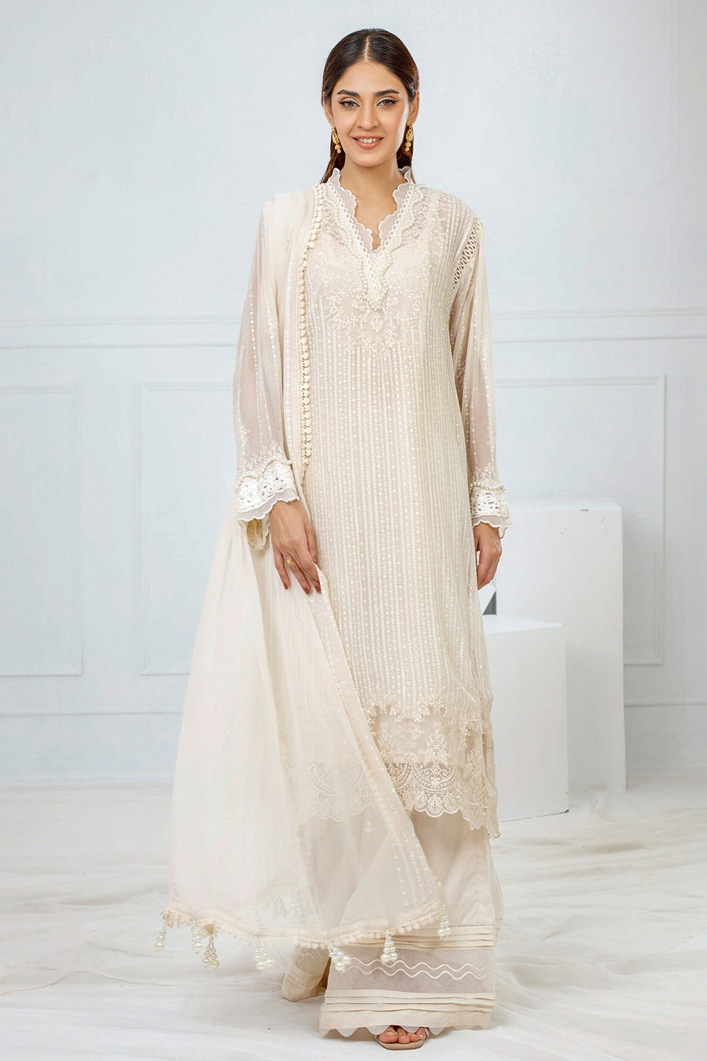 Gul Ahmed | Festive Eid 25 |FE-52074 - Official Gul Ahmed stockist in UK - Sakeena London