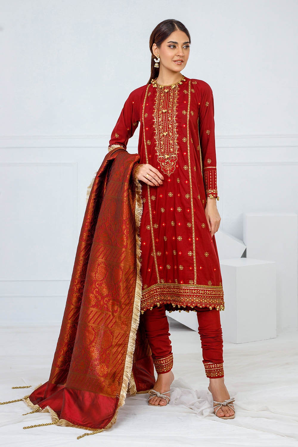 Gul Ahmed | Festive Eid 25 | FE-52075 - Official Gul Ahmed stockist in UK - Sakeena London
