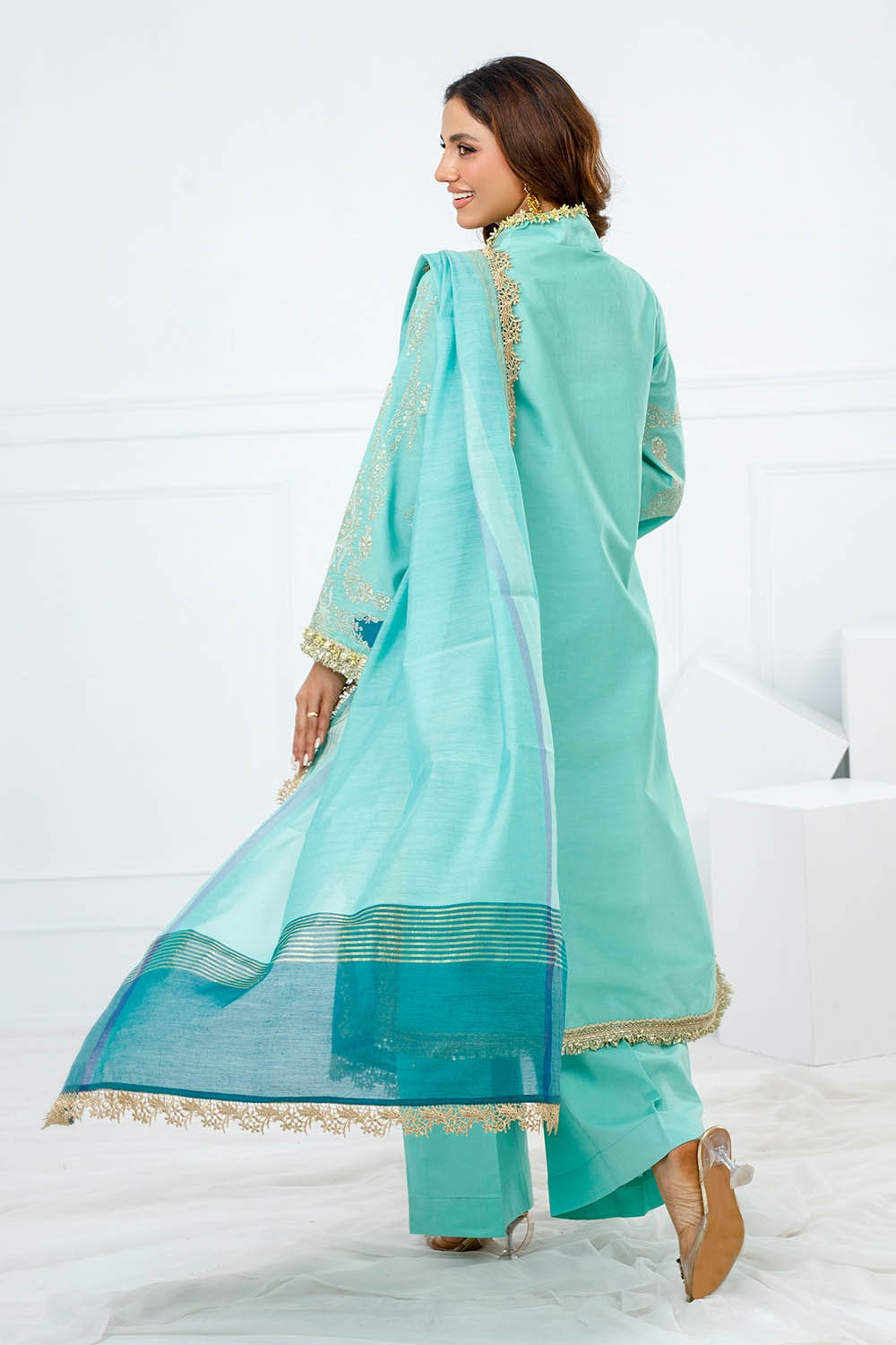 Gul Ahmed | Festive Eid 25 | FE-52083 - Official Gul Ahmed stockist in UK - Sakeena London