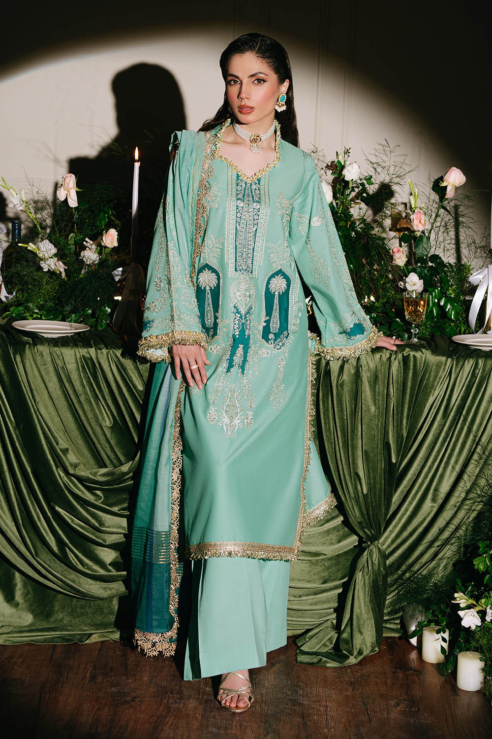 Gul Ahmed | Festive Eid 25 | FE-52083 - Official Gul Ahmed stockist in UK - Sakeena London