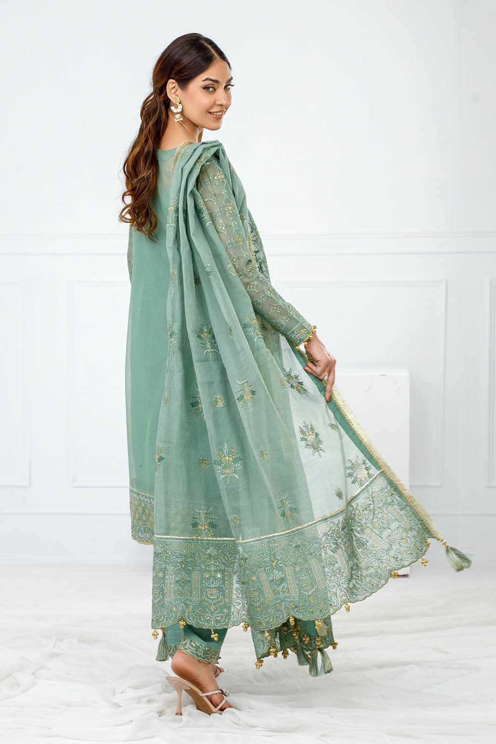 Gul Ahmed | Festive Eid 25 | FE-52088 - Official Gul Ahmed stockist in UK - Sakeena London