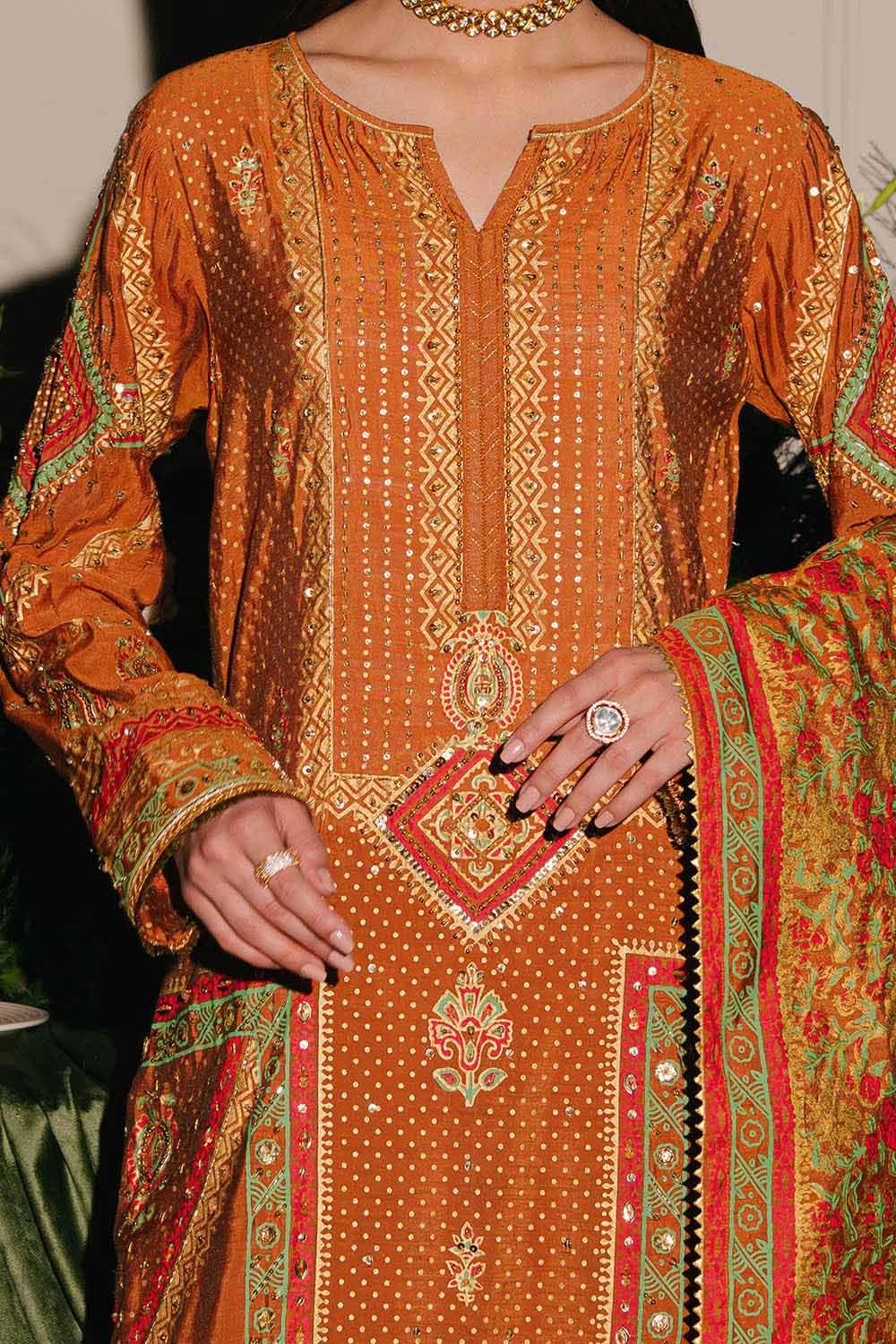 Gul Ahmed | Festive Eid 25 | FE-52092 - Official Gul Ahmed stockist in UK - Sakeena London