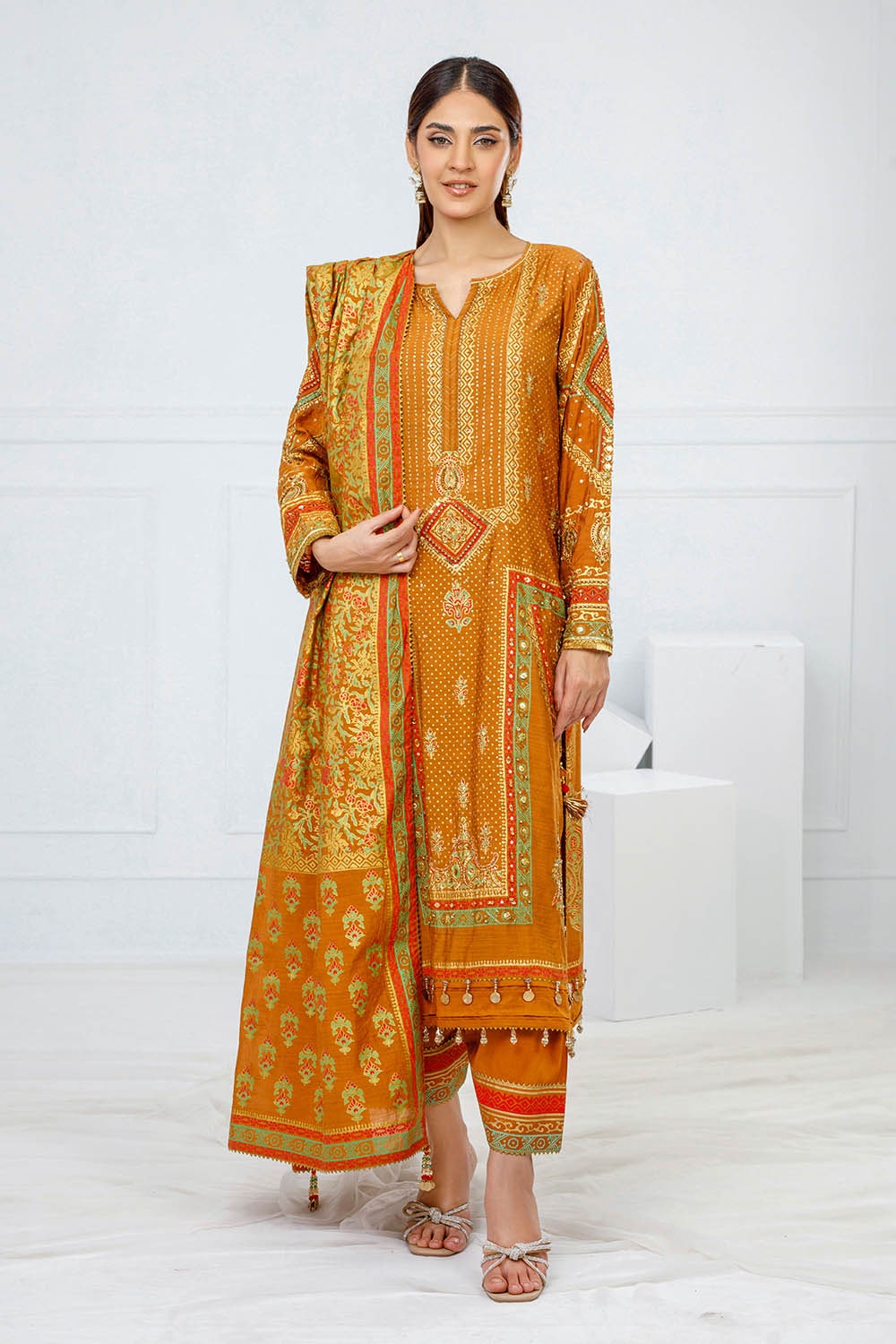 Gul Ahmed | Festive Eid 25 | FE-52092 - Official Gul Ahmed stockist in UK - Sakeena London