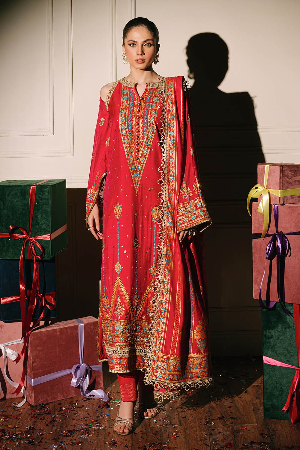 Gul Ahmed | Festive Eid 25 |FE-52093 - Official Gul Ahmed stockist in UK - Sakeena London