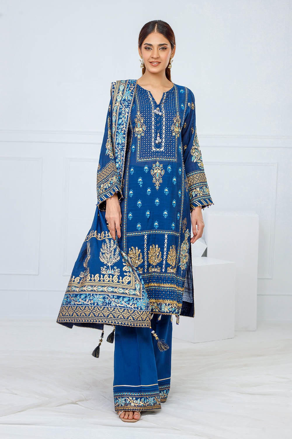 Gul Ahmed | Festive Eid 25 | FE-52095 - Official Gul Ahmed stockist in UK - Sakeena London