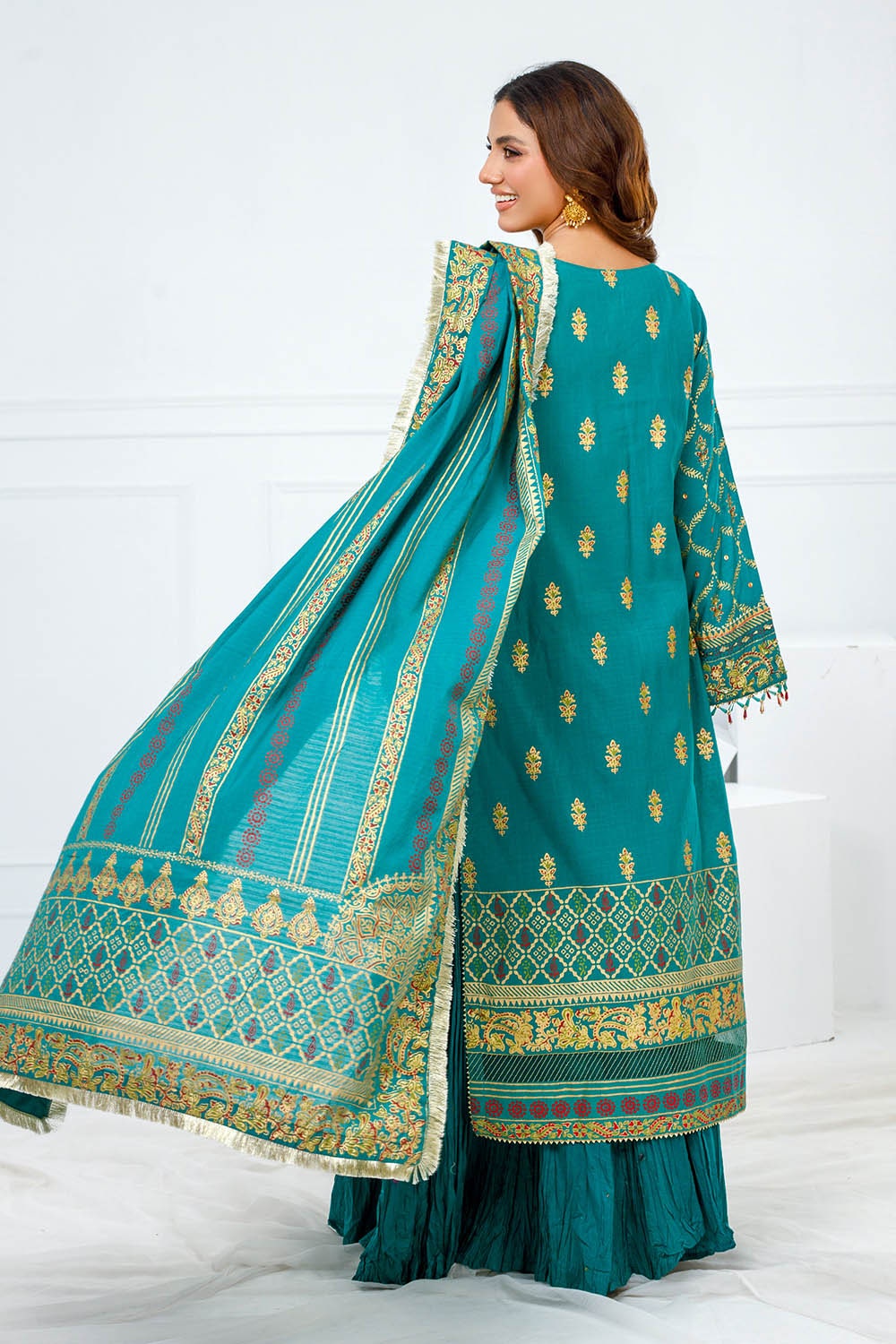 Gul Ahmed | Festive Eid 25 | FE-52096 - Official Gul Ahmed stockist in UK - Sakeena London