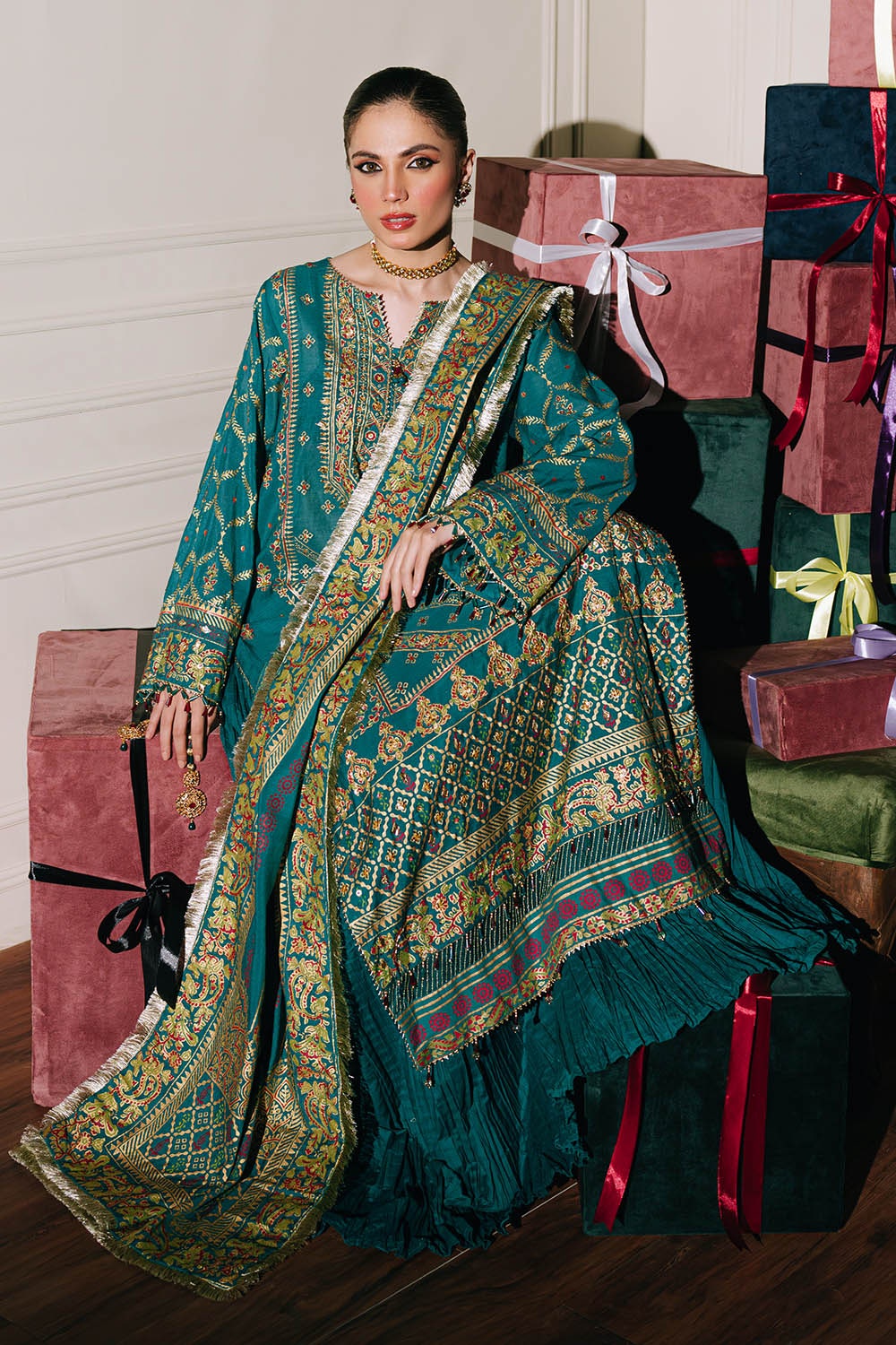 Gul Ahmed | Festive Eid 25 | FE-52096 - Official Gul Ahmed stockist in UK - Sakeena London