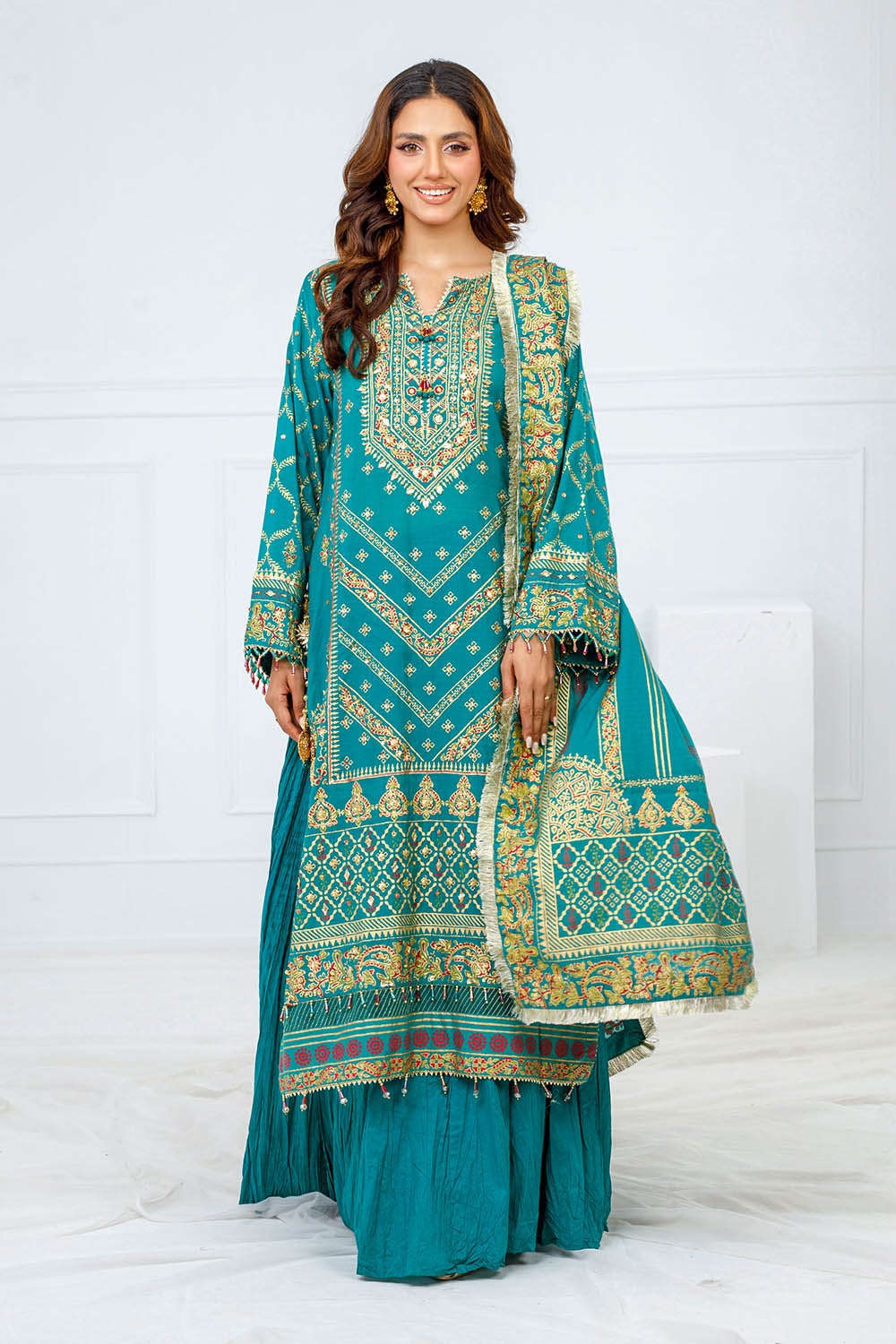 Gul Ahmed | Festive Eid 25 | FE-52096 - Official Gul Ahmed stockist in UK - Sakeena London